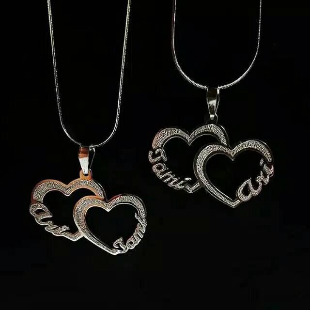 Kalung nama couple