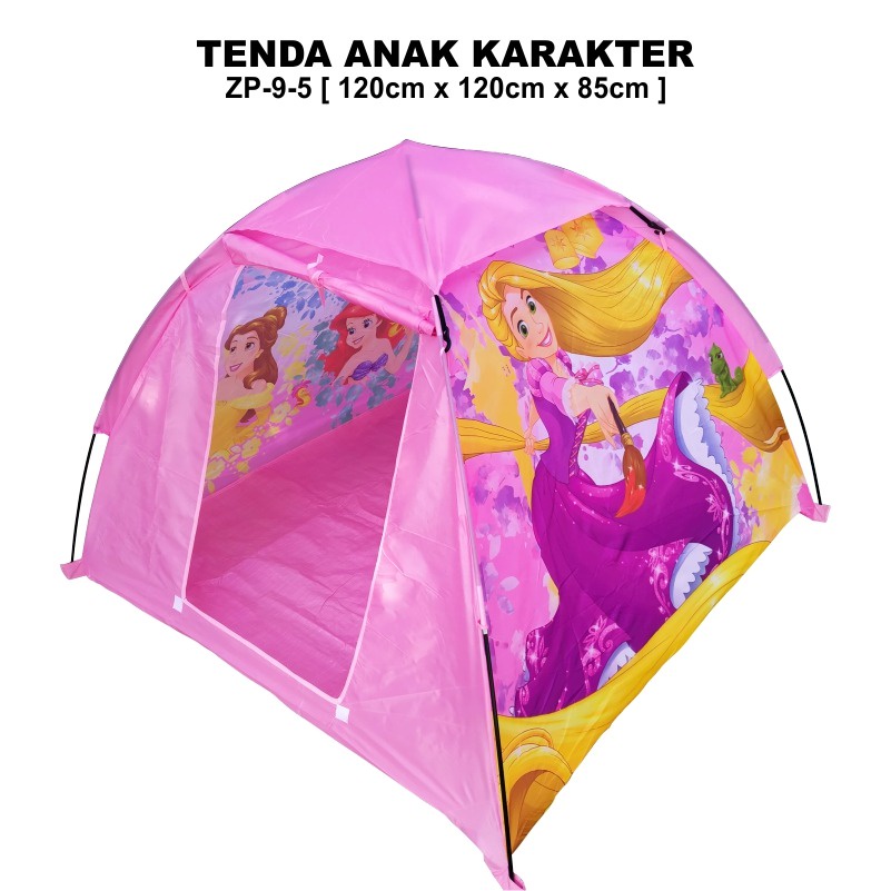 Tenda Anak Tenda Mainan Anak Karakter Motif Hello Kitty Frozen Spiderman Tenda Camping Indoor Outdoor Anak