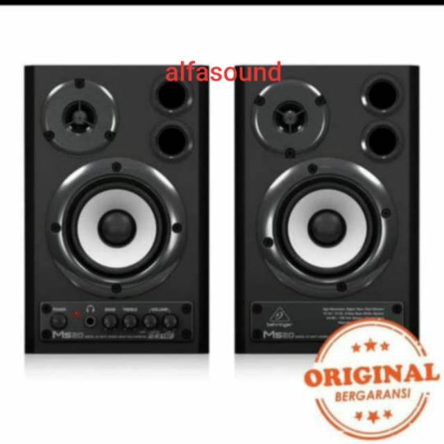 SPEAKER MONITOR BEHRINGER MS20 BEHRINGER MS 20 ORIGINAL STUDIO RECORD