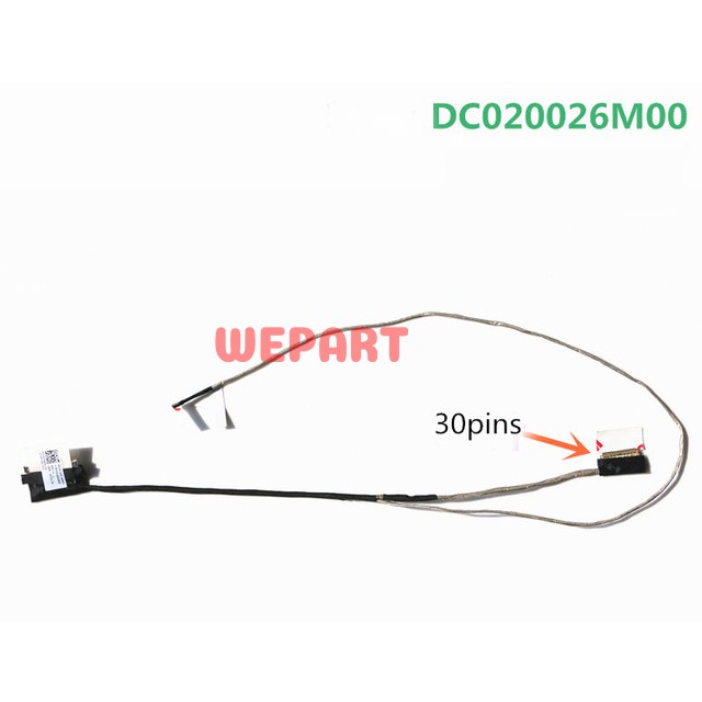 Kabel Cable Flexible Fleksibel Led Lcd Laptop HP 15-Ac078TX 15-Ac195tx 15-Ac651TX DC020026M00