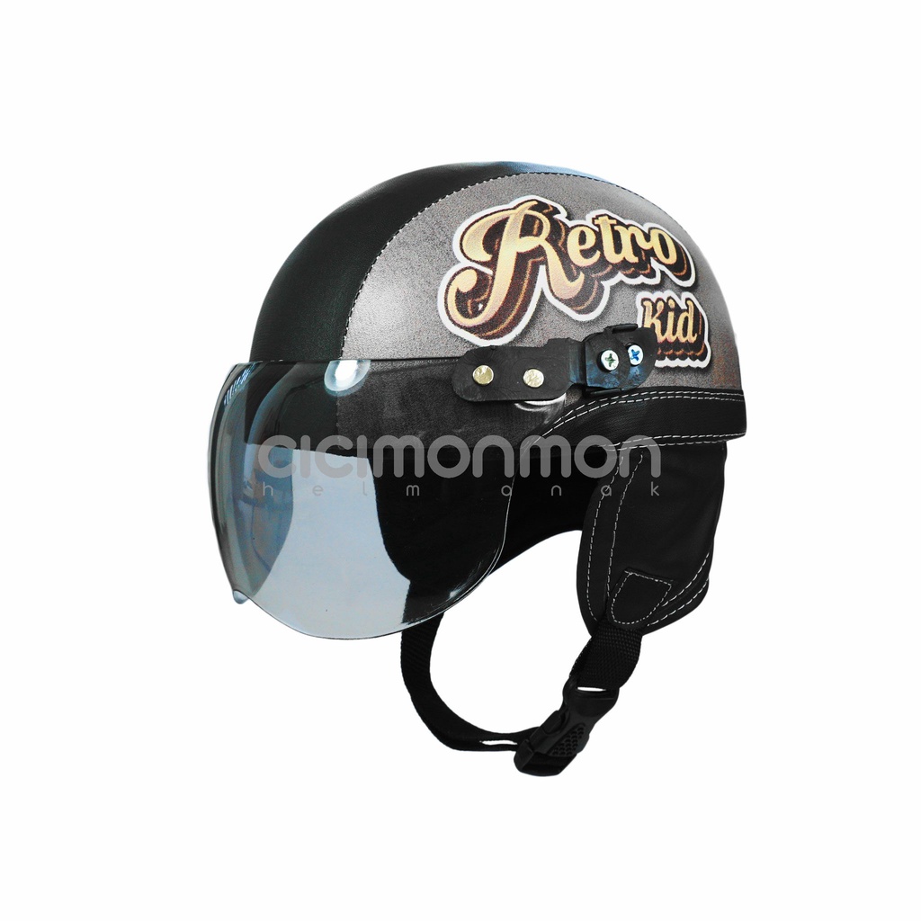 Helm Anak Retro Classic Series Retro Kid