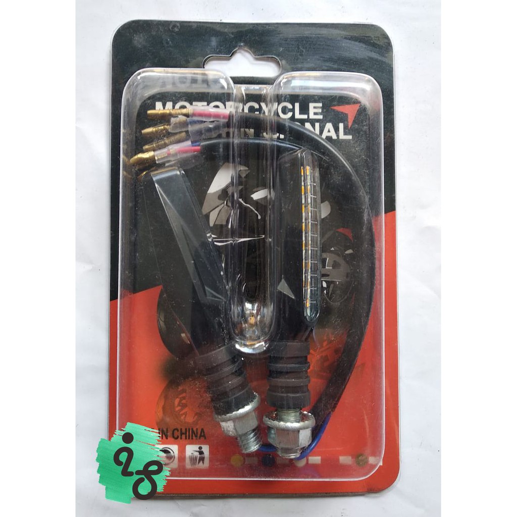 lampu sen sein running LED fleksibel universal