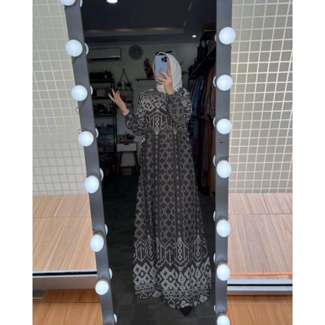 GAMIS MAXMARA SONGKET KALTIM • GAMIS MAXMARA MOTIF TERBARU