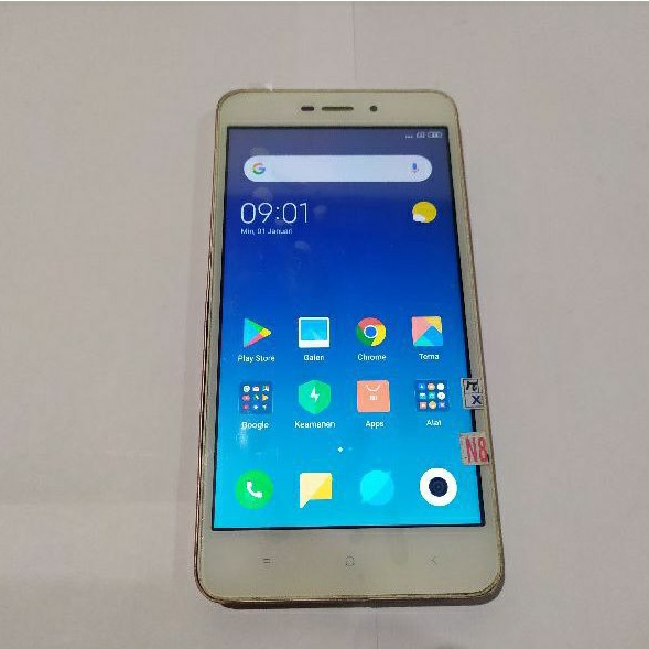 Hp Xiaomi Redmi 4A Ram 2GB Quad-core Max 1.40GHz Memori Internal 16GB