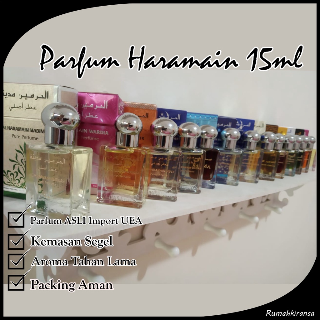 PARFUM Al HARAMAIN 15 ml ORIGINAL | Original 100% free from alcohol