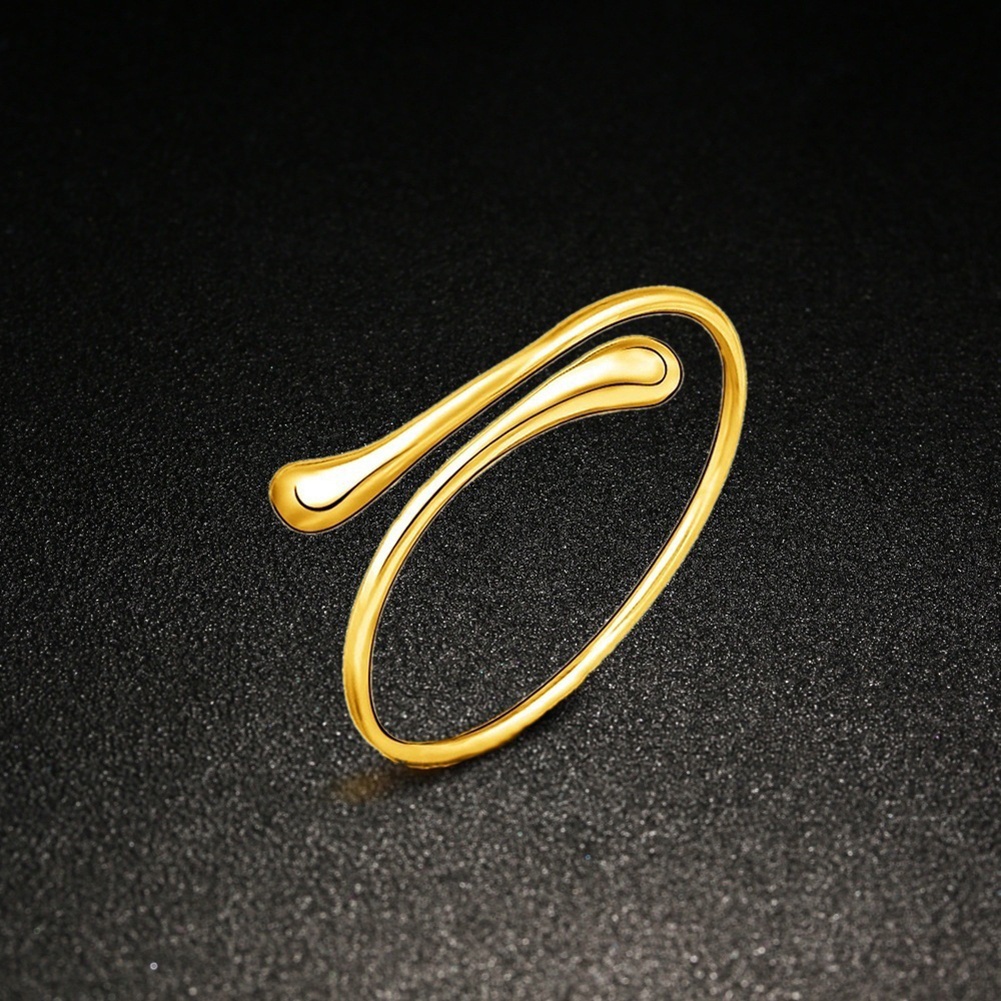 Hu Hu Hu Hu Hu Alat Bantu Pasang Kacamata♡ Set Perhiasan Cincin Kalung Gelang Dan Anting Model Waterdrop Bahan Alloy Untuk Wanita