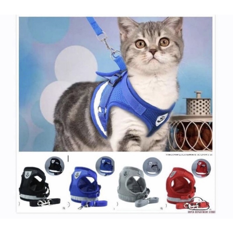 ROMPI HARNES CAT AND DOG- harnes kucing anjing