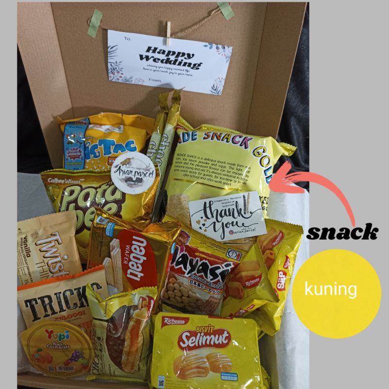 SNACK BOX / HAMPERS SNACK (wajib order bubblewarp) / SNACK ULANG TAHUN / SNACK LEBARAN / SNACK NATAL