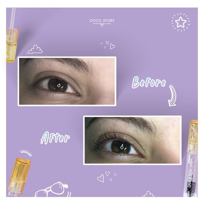 Coco Story Lash &amp; Brow Serum - Serum Bulu Mata - Maskara Bulumata