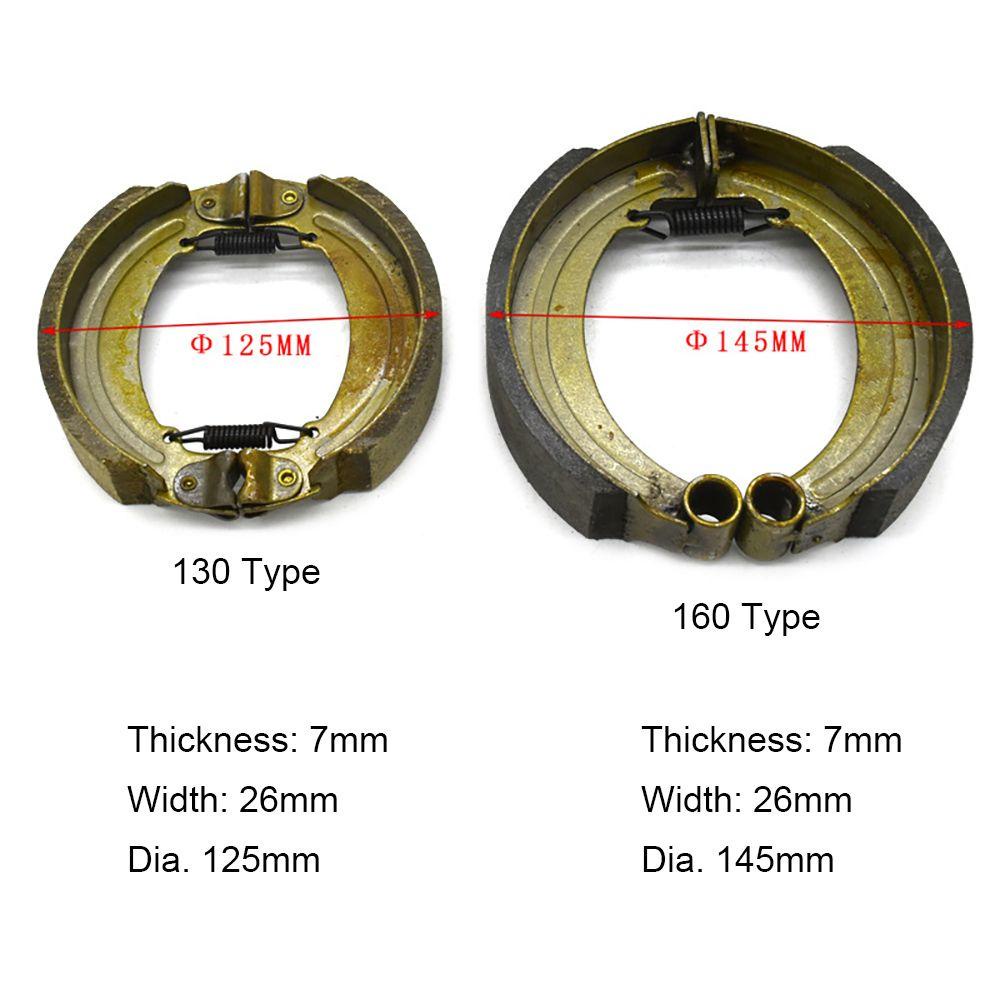 R-FLOWER E-bike Blok Rem Gerobak Tebal Penguat Drum Tipe130 /160