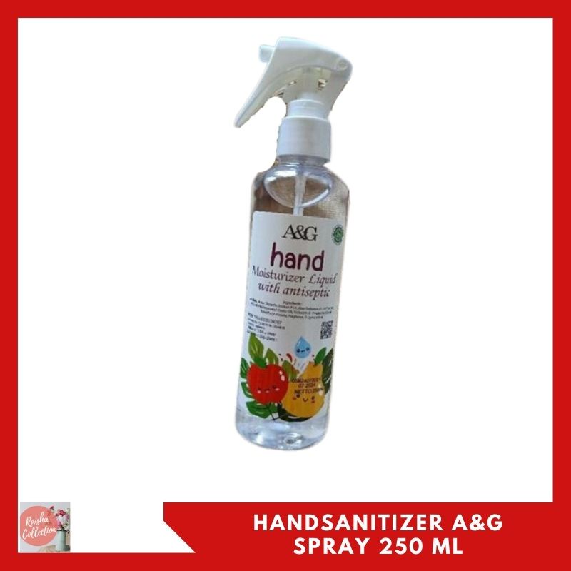 Rc Hand Sanitizer Ukuran 250 ml Spray Cair Antiseptik Liquid