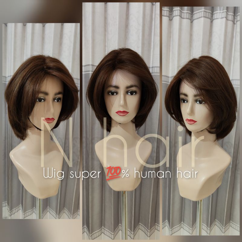 WIG RAMBUT ASLI100% HUMAN HAIR