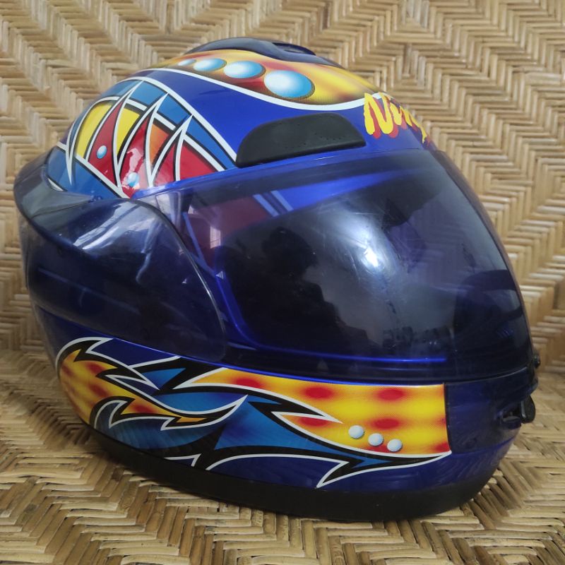 HELM KAWASAKI NINJA ANNIVERSARY 150 250 S SS R RR KRR ZX CBU CKD KIS SUPER KIPS THAI OLD NEW 2 STROK