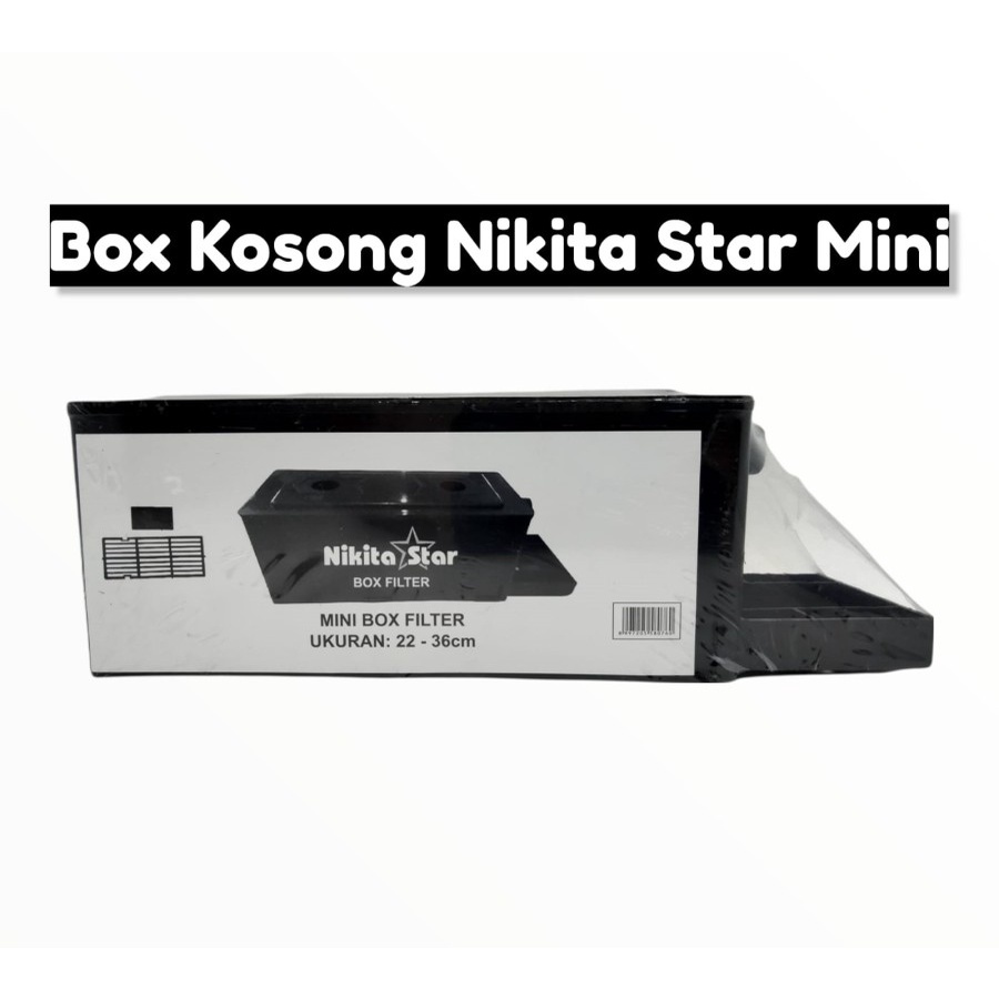 BOX FILTER KECIL MINI Aquarium Ikan Aquascape Size S