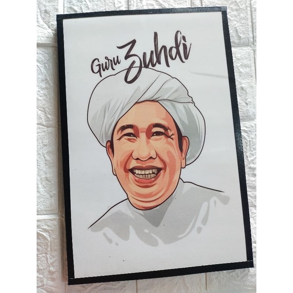 walldecor foto animasi guru zuhdi