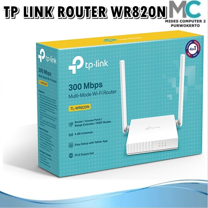 TP LINK TL WR820N 300Mbps Wireless N Router