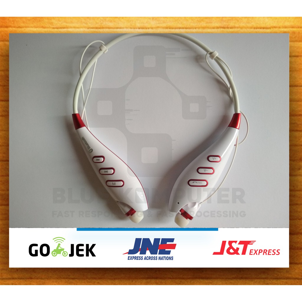 Bluekomputer - Headset Bluetooth LG Tone HBS-740 - Hansfree Earphone Bluetooth - Termurah COD