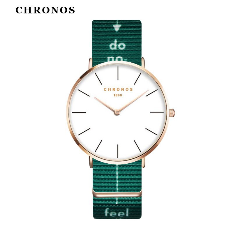 Jam Tangan Murah 2018 Chronos Pria Nylon