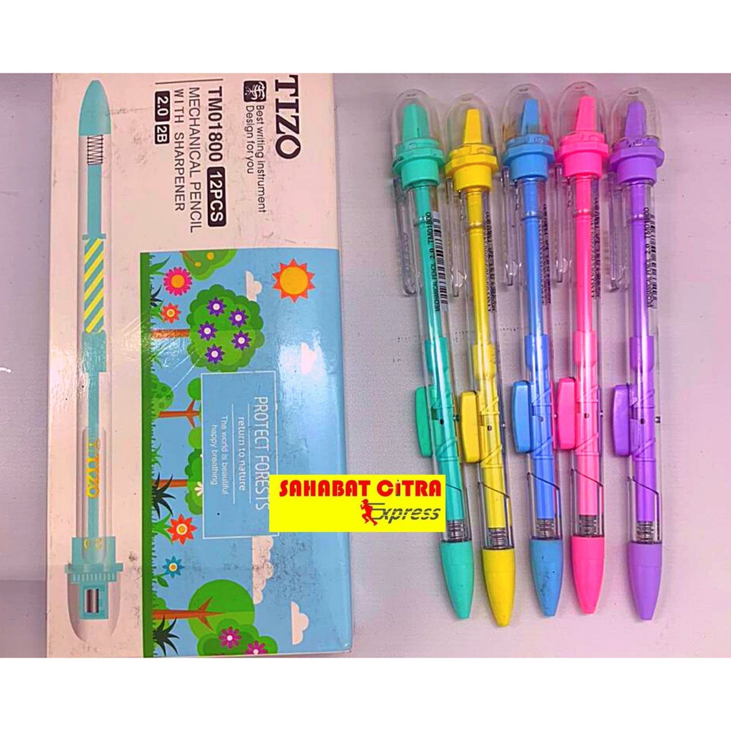 

PENSIL MEKANIK 2.0 2B TM01800 TIZO 自动铅笔