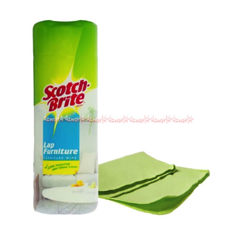 Scotch Brite Lap Furniture Kain Lap Spon Kebih Menyerap Dan Tahan Lama