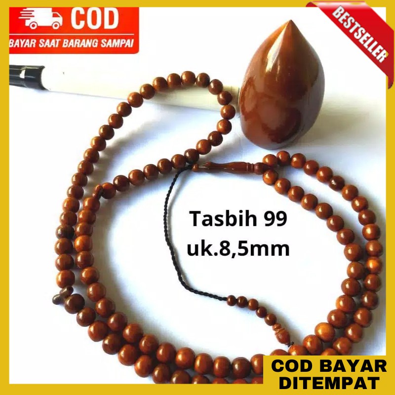 Tasbih Kauka 99 Bulat Besar Asli Tasbeh Kokka Kokah Kaukah Koka Kaokah Kaoka Garansi Original