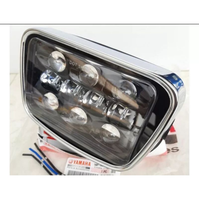 REFLEKTOR LAMPU DEPAN HEADLAMP RXK RX KING NEW LED DAYMAKER BATOK ORIGINAL RING ORIGINAL