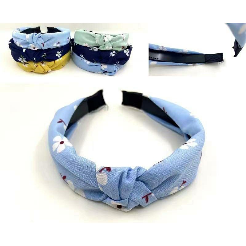 Bando Wanita Korean Fashion AB14 Bando Bandana Puffy Headband Wanita Model Korea Aksesoris Rambut ACC