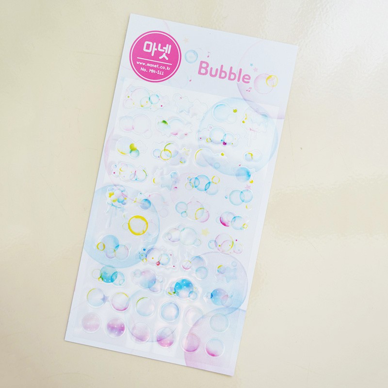 

Monet Bubble Diary Deco Stickers (Stiker Dekorasi)