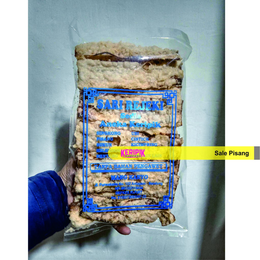 

Sale Pisang Bandung Kering Sari Rejeki