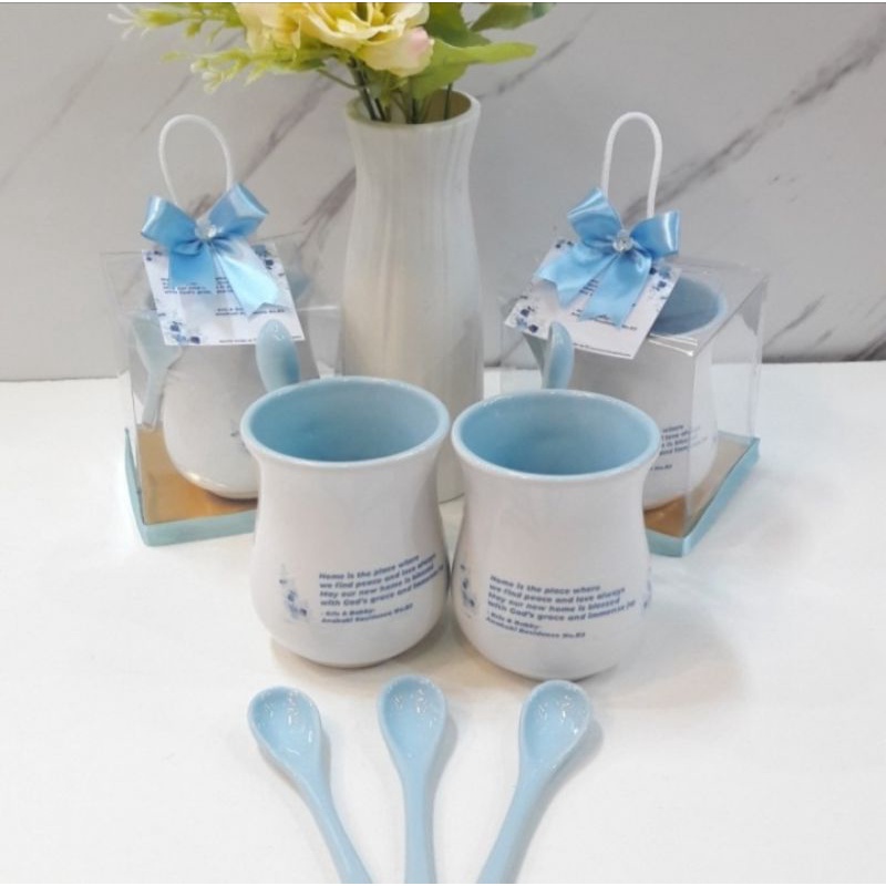 hampers mug sendok/pernikahan/aqiqah/khitanan/7 bulanan/4 bulan hamil