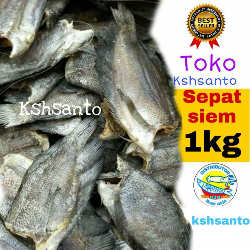 

Ikan asin sepat siem Netto-1kg