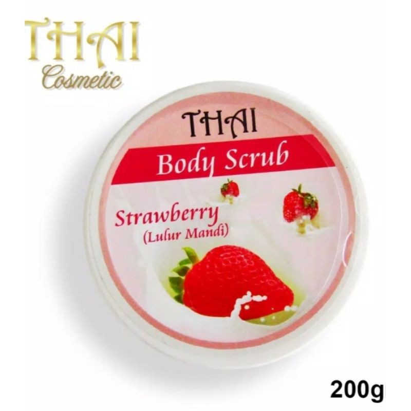 THAI Body Secrub Goats Milk 200gr (Susu Kambing)