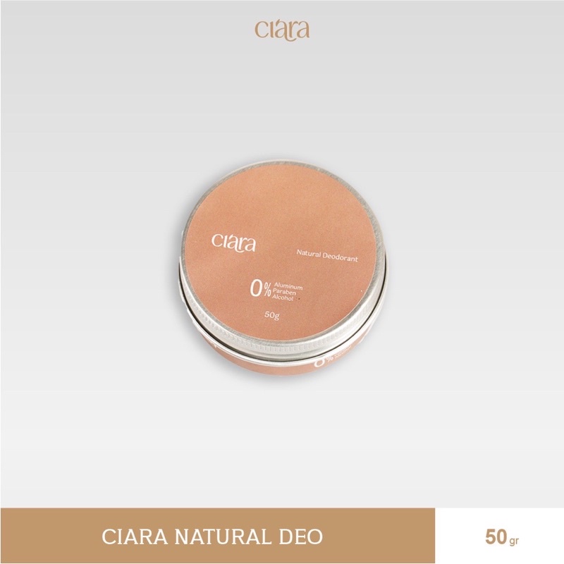 ciara natural deodorant