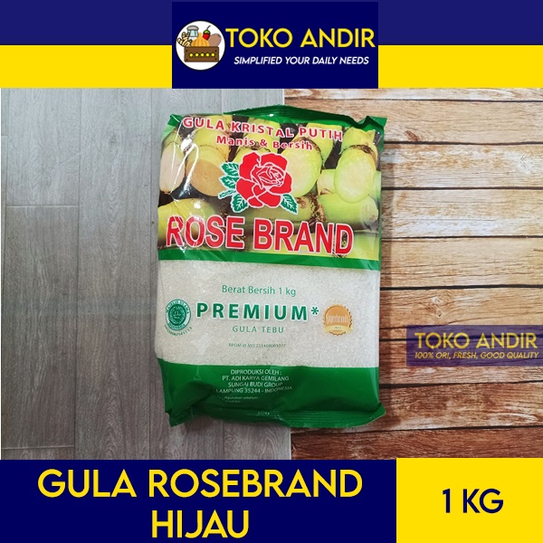 

Rose Brand Gula Premium (Hijau) 1KG