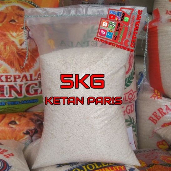 

BERAS KETAN PUTIH PARIS 5KG 10KG 20KG KUALITAS NO.1