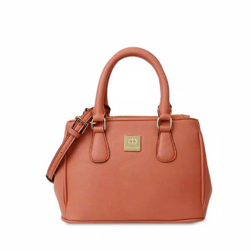 LES CATINO Promesa Mini Satchel Apricot Brandy