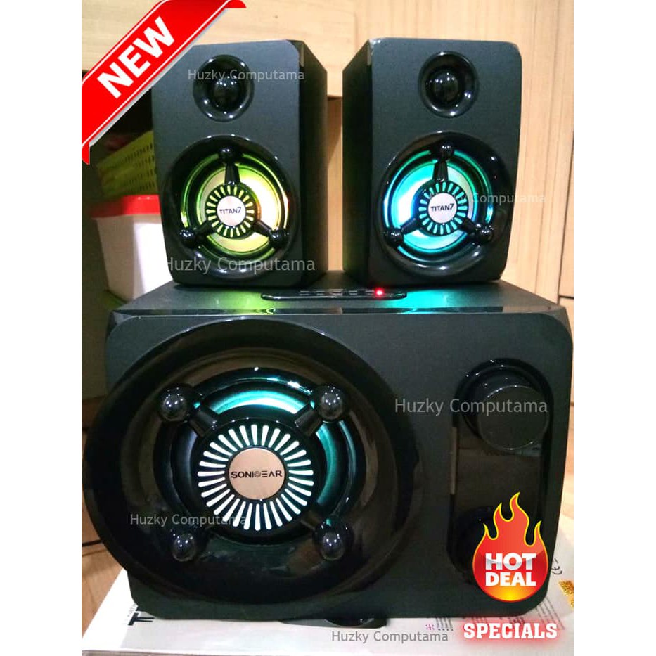 SONIC GEAR Speaker Titan 7 BTMI BluetoothFM RadioUSB & Line In PRO