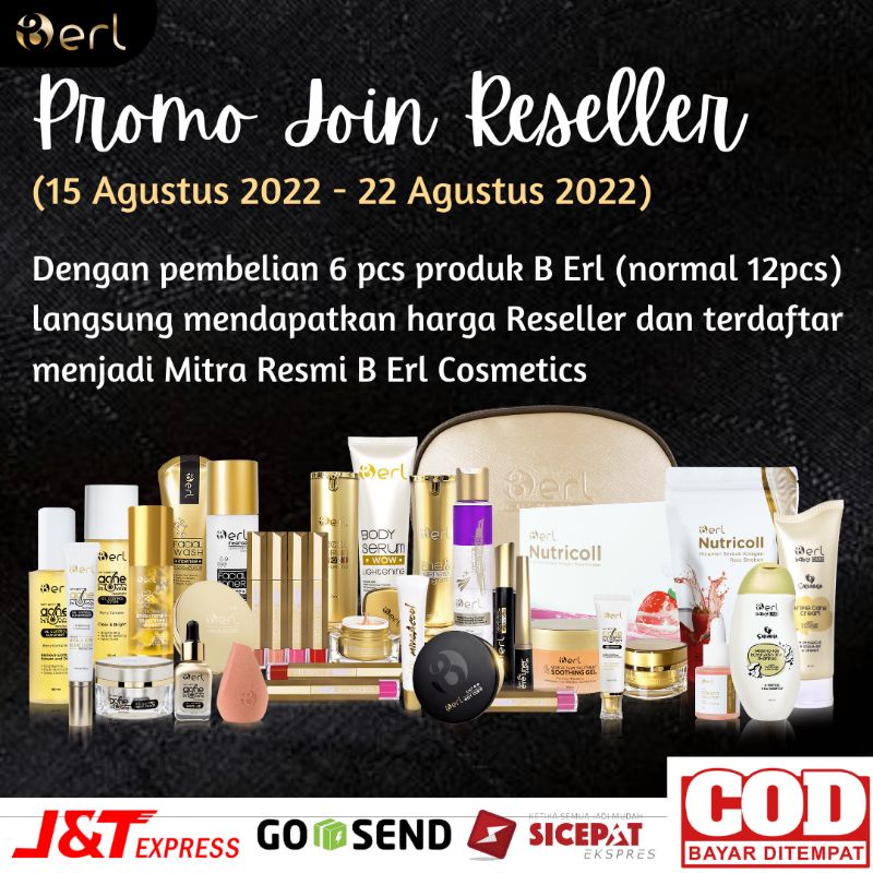 Promo Join Reseller B Erl Cosmetics