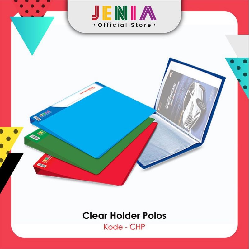

Clear Holder Jenia 20 Pocket / Map Penyimpan Dokumen / Map Dokumen