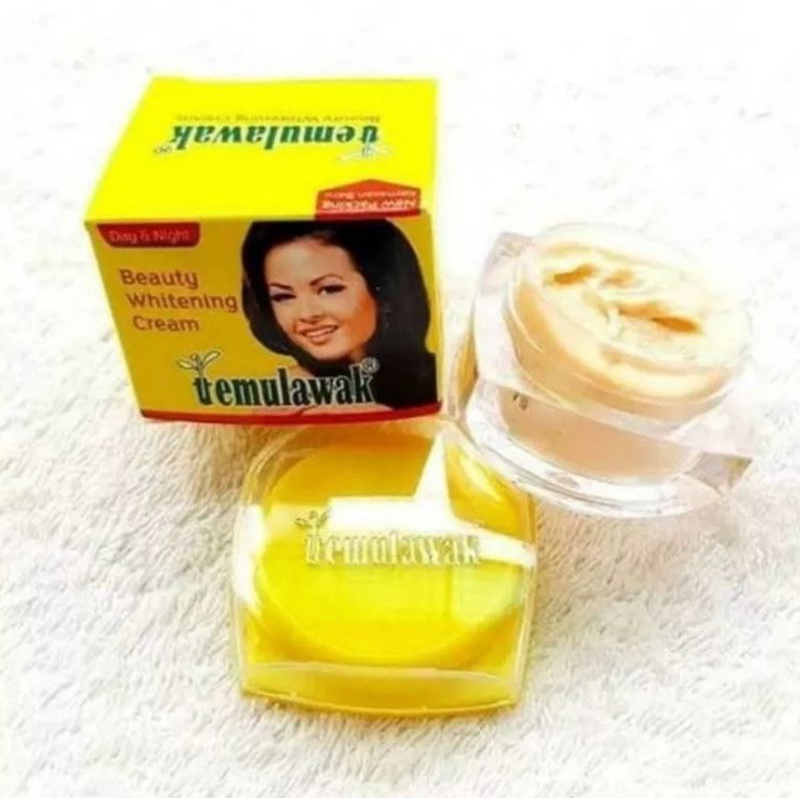 CREAM TEMULAWAK BEAUTY WHITENING POT KACA-20gr