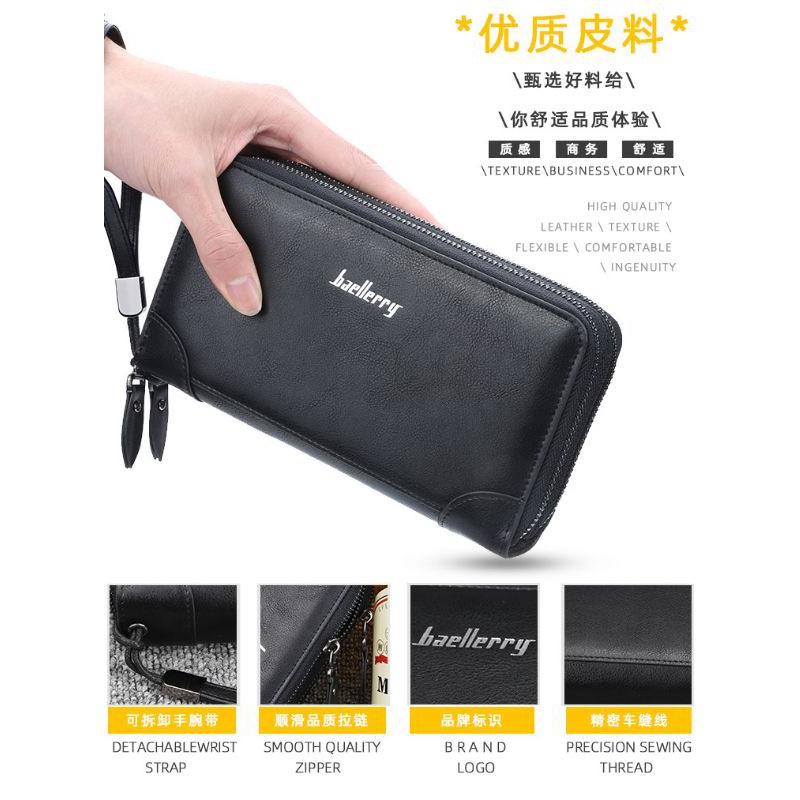 Dompet Panjang Clutch Pria | Wanita Baellerry 45