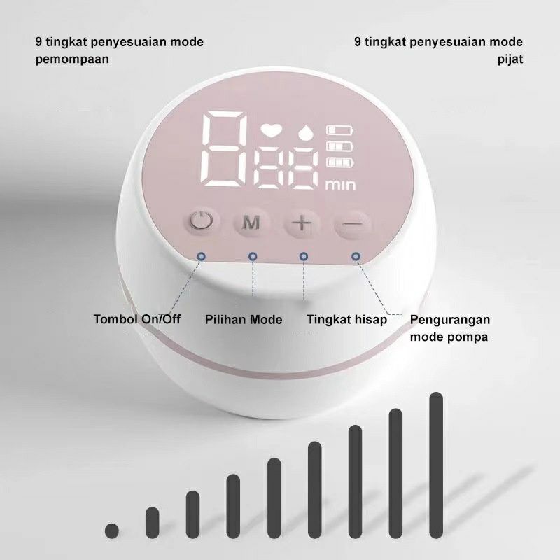 [BISA DI CAS] POMPA ASI ELEKTRIK SINGLE PUMP PORTABLE