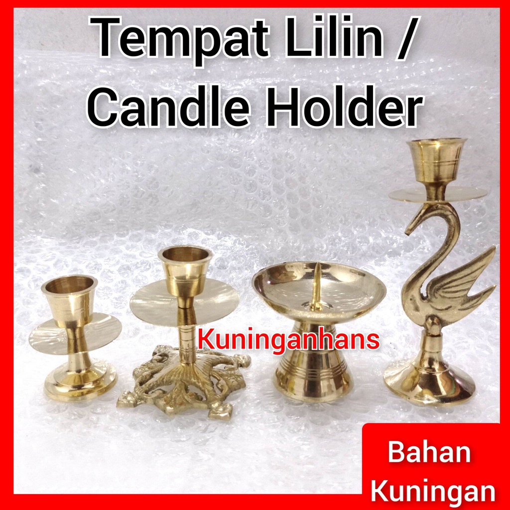 tempat lilin bahan kuningan candle holder tempat lilin kuningan tempat lilin