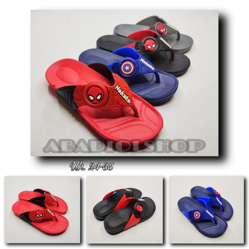 TERMURAH - SANDAL JEPIT MOTIF SPAIDERMAN / SANDAL ANAK TERBARU / SANDAL ANAK-ANAK TERLARIS / SANDAL JEPIT TERMURAH / FASHION ANAK / SANDAL JEPIT ANAK/SANDAL SANTAI /SANDAL TRENDY /SANDAL RUMAH /SANDAL JEPIT IMPORT /SANDAL BAIM /SANDAL NAKATA /SPAIDERMAN