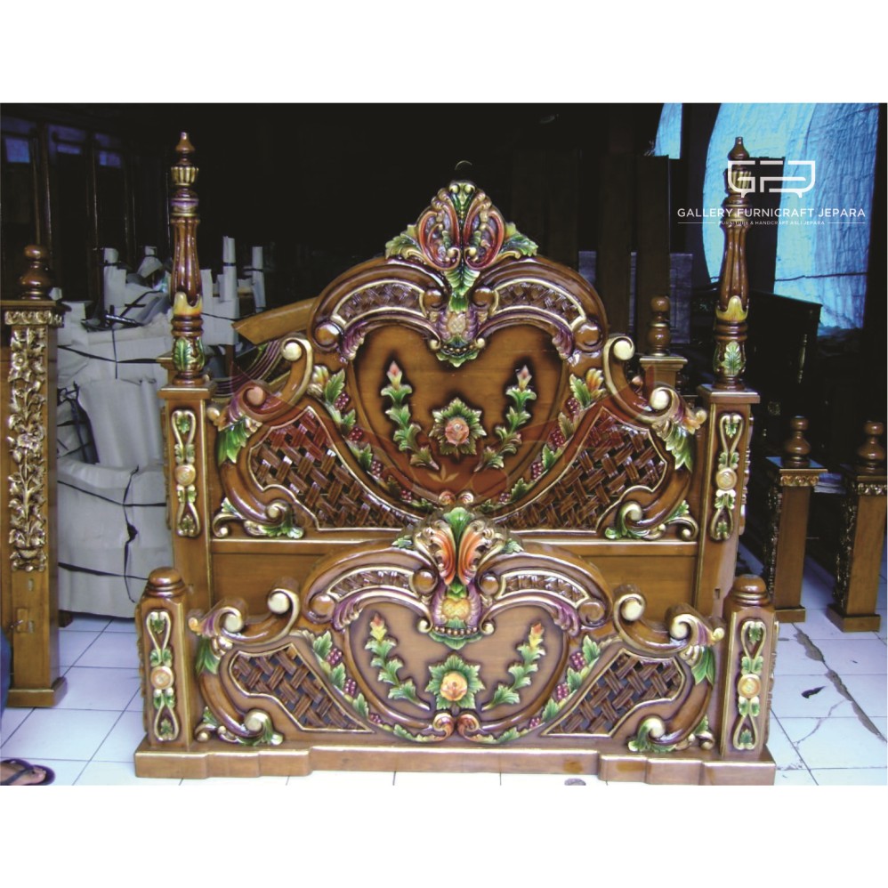 Divan Cinta 180x200 Kayu Jati