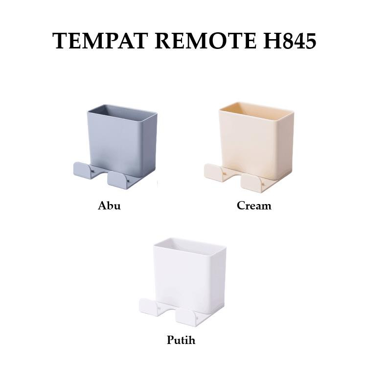 Grosir - H845 Tempat Remote Gantung Dinding Multifungsi / Tempat Remote Tempel Dinding / Remote Hold