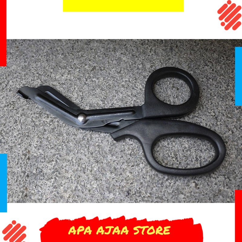 Hot Promo ! EDC Survival Serrated Scissor Medical Emergency Rescue