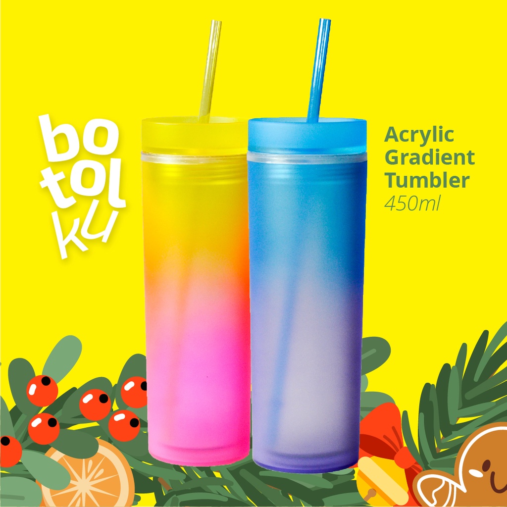 Jual Botol Minum Sedotan Murah Tumbler Kopi Tumbler Coffee Tumbler Lucu Tumbler Warna 8479