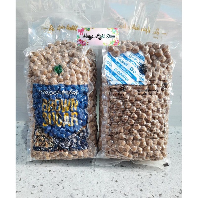 Bubble tapioca pearl 1kg boba bubble drink minuman kekinian halal mutiara boba