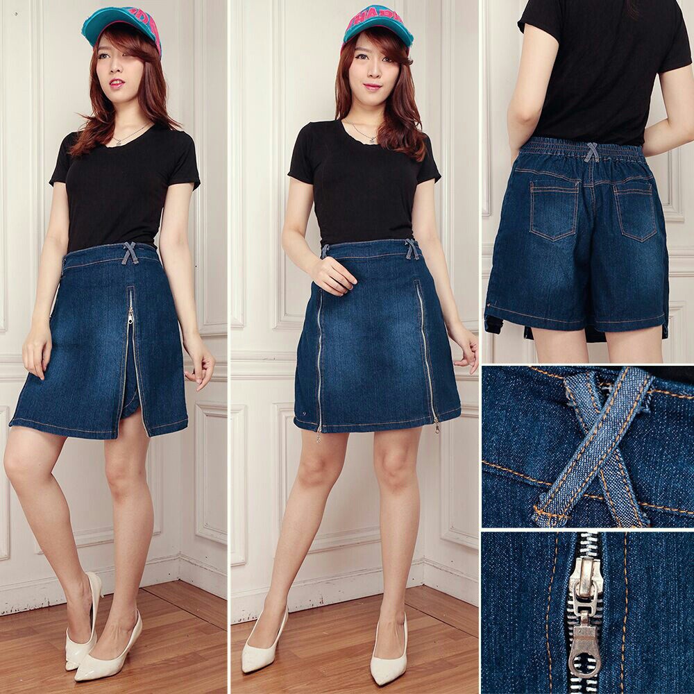 SB Collection Celana Pendek Mingmei Jumbo Hotpants Rok Wanita